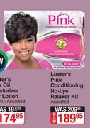 Luster's Pink Conditioning No-Lye Relaxer Kit Assorted