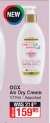 OGX Air Dry Cream Assorted-177ml