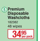 Softi Premium Disposable Washcloths-48 Per Pack