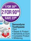 Sensodyne Toothpaste-For 2x75ml