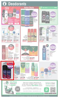 Dis-Chem : Bring On Summer Savings (23 September - 17 October 2021), page 9