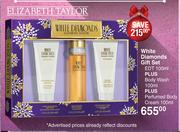 Elizabeth Taylor White Diamonds Gift Set EDT-100ml 
