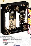 Lentheric Hoity Toity Lola Oh My Sugar Gift Set Fragrance Body Mist-220ml