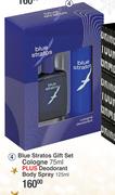 Lentheric Blue Stratos Gift Set Cologne-75ml