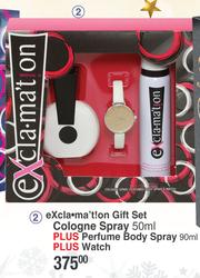 Special Coty Exclamation Gift Set Cologne Spray 50ml m.guzzle .za
