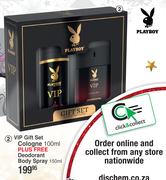 Playboy VIP Gift Set Cologne-100ml