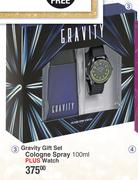 Gravity Gift Set Cologne Spray-100ml