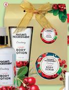 Nature's Nourishment Revitalizing Body Pamper Set 3 Piece