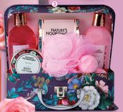Nature's Nourishment Pampering Bath set In Suitcase 7 Piece