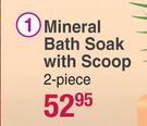 Good Stuff Mineral Bath Soak With Scoop 2 Piece