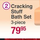 Good Stuff Cracking Stuff Bath Set 3 Piece