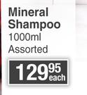 Dead Sea Collection Mineral Shampoo Assorted-1000ml Each