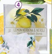 Lemon Verbena & Neroli Bath Bomb 1 Piece