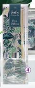 Nature's Edition Leafy Luxuries Room Diffuser Plus 5 x Reed Sticks-200ml