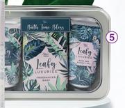 Nature's Edition Leafy Luxuries Bath Time Bliss 4 Piece