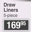 Woods Of Windsor Draw Liners 5 Piece