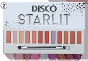 Disco Starlit Shimmer Eyeshadow Palette 299251-12 Colours