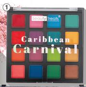 Beauty Treats Caribbean Carnival Eyeshadow 16 Colours Palette 226575