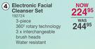 Dquip Electronic Facial Cleanser Set 192724