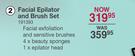 Carmen Facial Epilator & Brush Set 191393