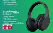 Polaroid 36-Hour Bluetooth Headphones PBH366