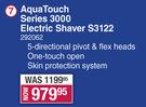 Philips Aqua Touch Series 3000 Electric Shaver S3122