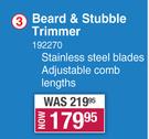 Dquip Beard & Stubble Trimmer 