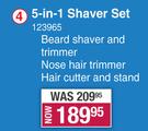 Dquip 5 In 1 Shaver Set