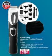 Wahl 15 Piece Multi Purpose Lithium-Ion Precision Trimmer