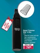 Wahl Nasal Trimmer (Wet 'n Dry)