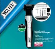 Wahl Deluxe 12 Piece Travel Kit Trimmer & Grooming Kit 
