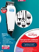Wahl 11 Piece Multi Cut Clipper Kit