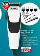 Wahl 10 Piece Smooth Cut Pro Hair Clipper Kit
