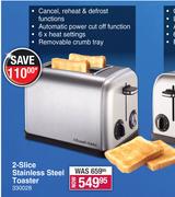 Russell Hobbs 2 Slice Stainless Steel Toaster