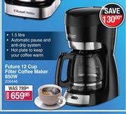 Russell Hobbs Futura 12 Cup Filter Coffee Maker 850W
