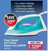 Philips Easy Speed Anti Scale Steam Iron 2000W