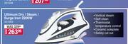 Sunbeam Ultimum Dry/Steam/Surge Iron 2200W