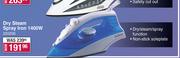 Sunbeam Dry Steam Spray Iron 1400W