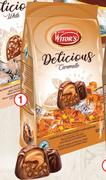 Witor's Delicious White Or Caramello Pralines Assorted-125g/150g Each