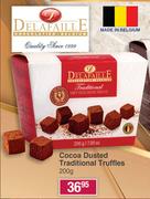 Dela Faille Cocoa Dusted Traditional Truffles-200g
