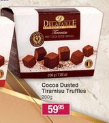 Dela Faille Cocoa Dusted Tiramisu Truffles-200g