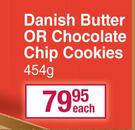 Royal Dansk Danish Butter Or Chocolate Chip Cookies-454g Each