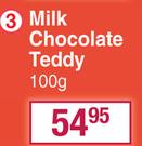 Lindt Lindor Milk Chocolate Teddy-100g