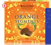 Walkers Chocolates Milk Chocolate Orange Segments-150g