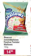 Beacon mmmMallows Festive Twister Mallows-150g
