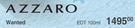Azzaro Wanted EDT-100ml