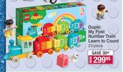 Duplo 23 Piece My First Number Train Learn To Count