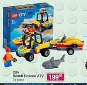 74 Piece City Beach Rescue ATV