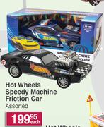 Hot Wheels Speedy Machine Friction Car Assorted