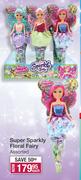 Zuru Sparkle Girls Super Sparkly Floral Fairy Assorted-Each